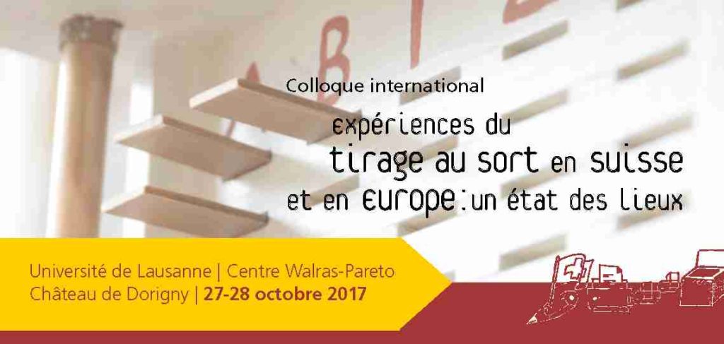 Expériences du tirage au sort en Suisse et en Europe
