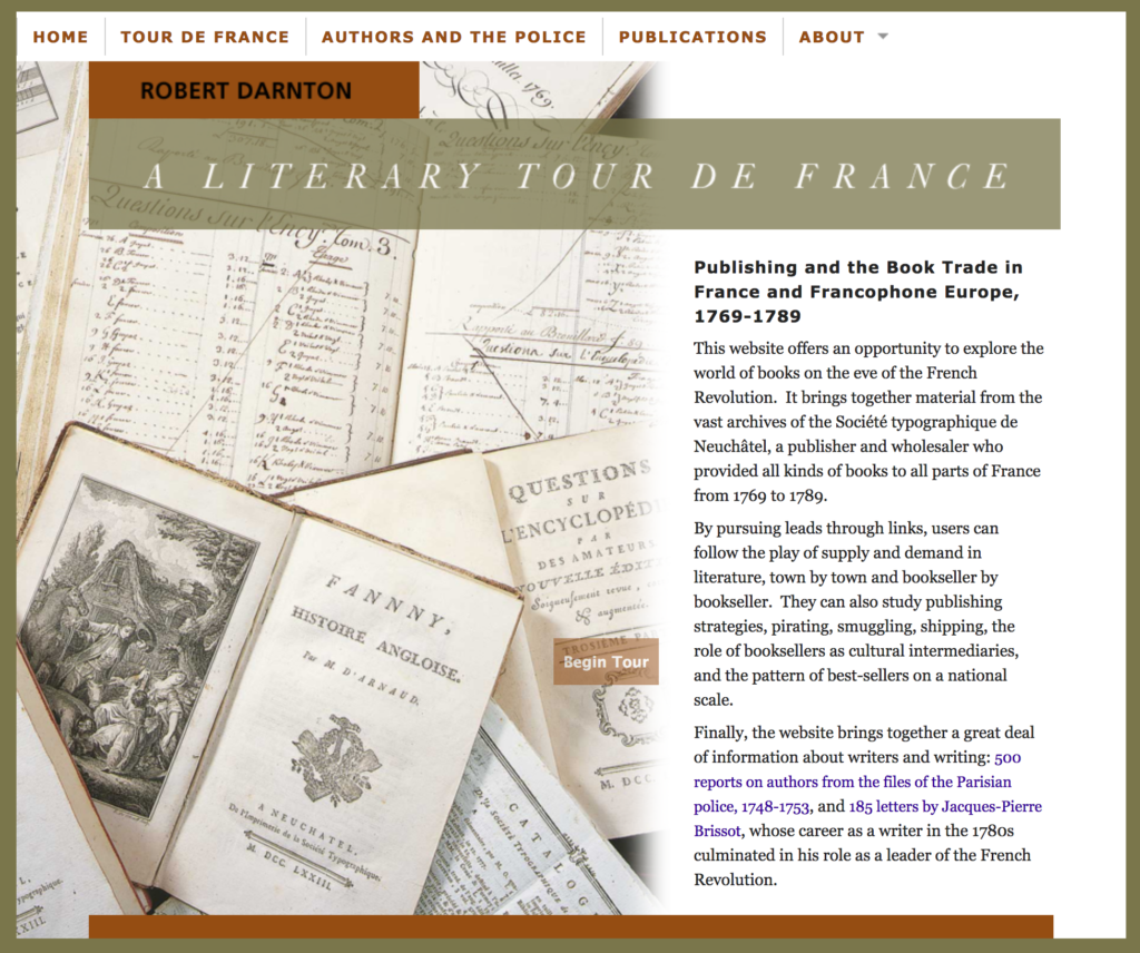 A Literary Tour de France