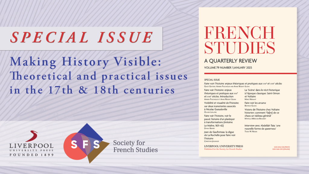 French Studies Special Issue: Making History Visible