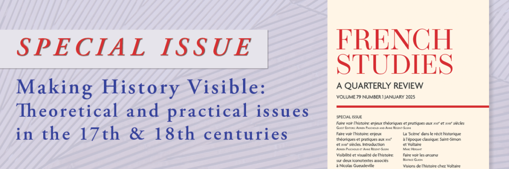 French Studies Special Issue: Making History Visible