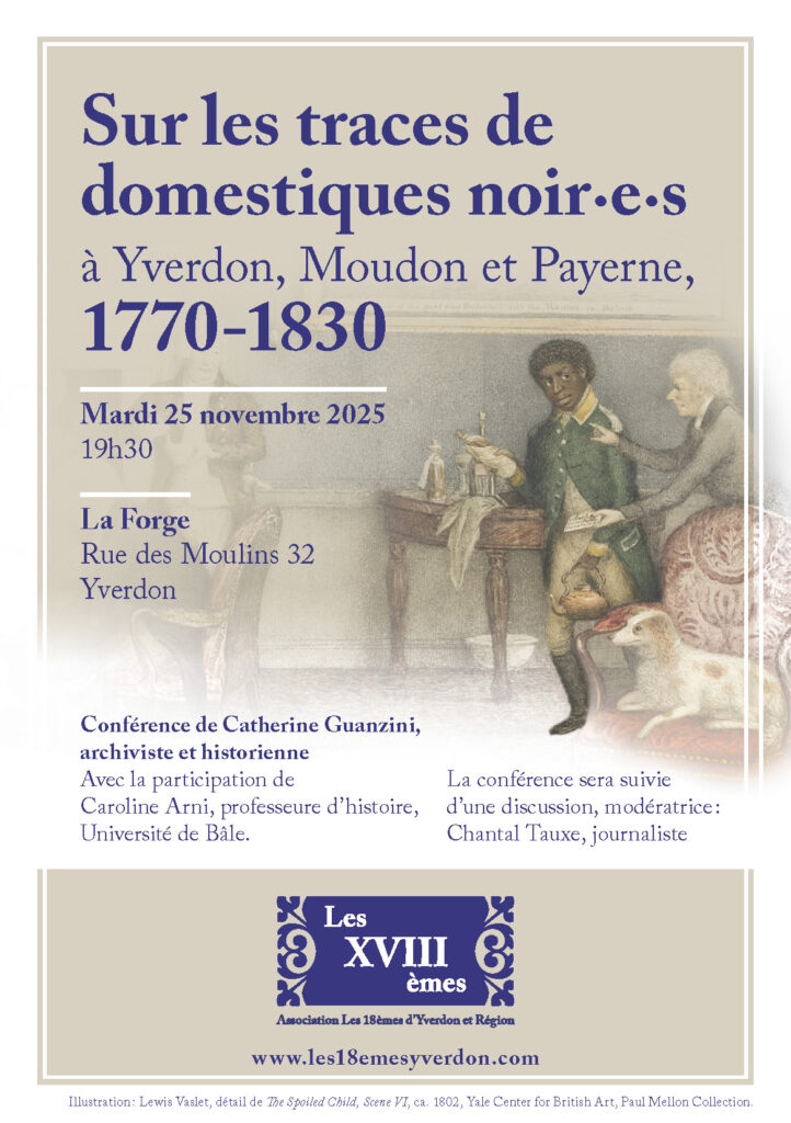 Sur les traces de domestiques noir·e·s