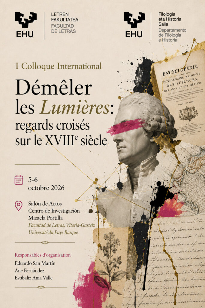 CfP: Démêler les Lumières : Regards croisés sur le XVIIIe siècle